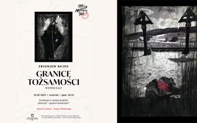 “Granice Tożsamości”, wystawa Zbigniewa Bajka w Galerii Teatru Witkacy w Zakopanem