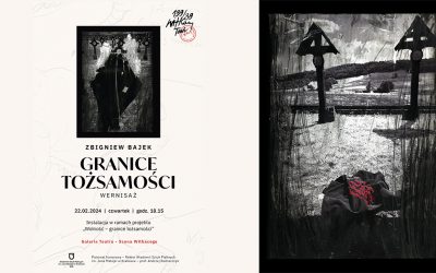 „Granice Tożsamości”, wystawa Zbigniewa Bajka w Galerii Teatru Witkacy w Zakopanem