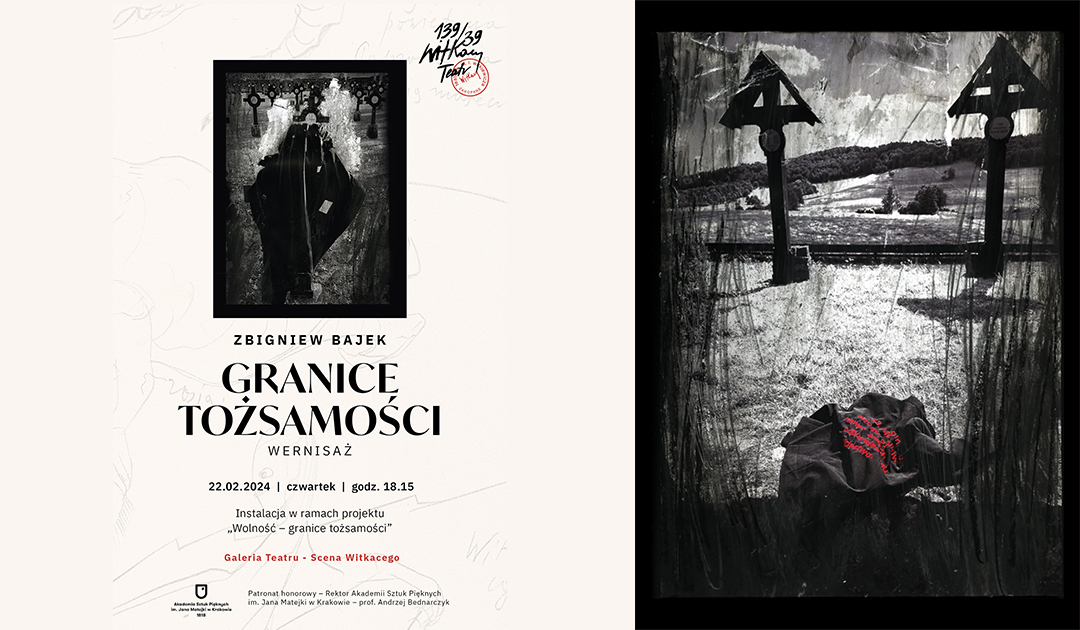 „Granice Tożsamości”, wystawa Zbigniewa Bajka w Galerii Teatru Witkacy w Zakopanem