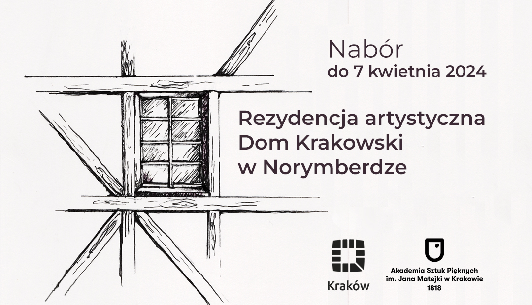 Zapraszamy do uczestnictwa w naborze do programu „Rezydencja artystyczna – Dom Krakowski w Norymberdze”
