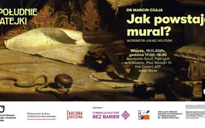 „Jak powstaje mural?” rozmowa z drem Marcinem Czają