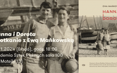 Spotkanie z Ewą Mańkowską – autorką książki „Hanna i Dorota”