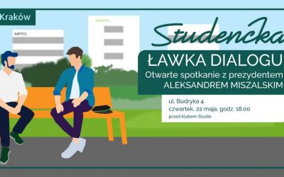 Studencka Ławka Dialogu z Prezydentem Aleksandrem Miszalskim