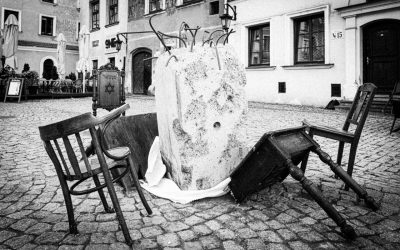 Praca „Bóg z nami” Andrzeja Bednarczyka na Festiwalu Sztuki w Przestrzeni Publicznej Open City / Otwarte Miasto