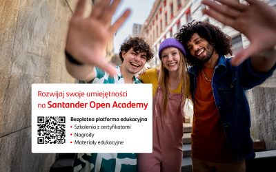 Santander Open Academy – 100 000 miejsc na bezpłatne kursy