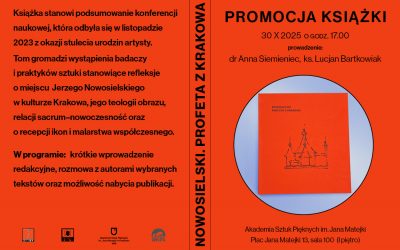 Spotkanie promocyjne książki „Nowosielski. Profeta z Krakowa”