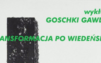 Wykład otwarty Goschki Gawlik na Wydziale Malarstwa