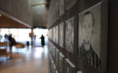 Wystawa prac Artura Kapturskiego w Muzeum KL Auschwitz