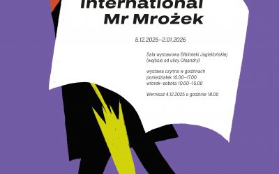 Wernisaż wystawy „The International Mr Mrożek” w Bibliotece Jagiellońskiej