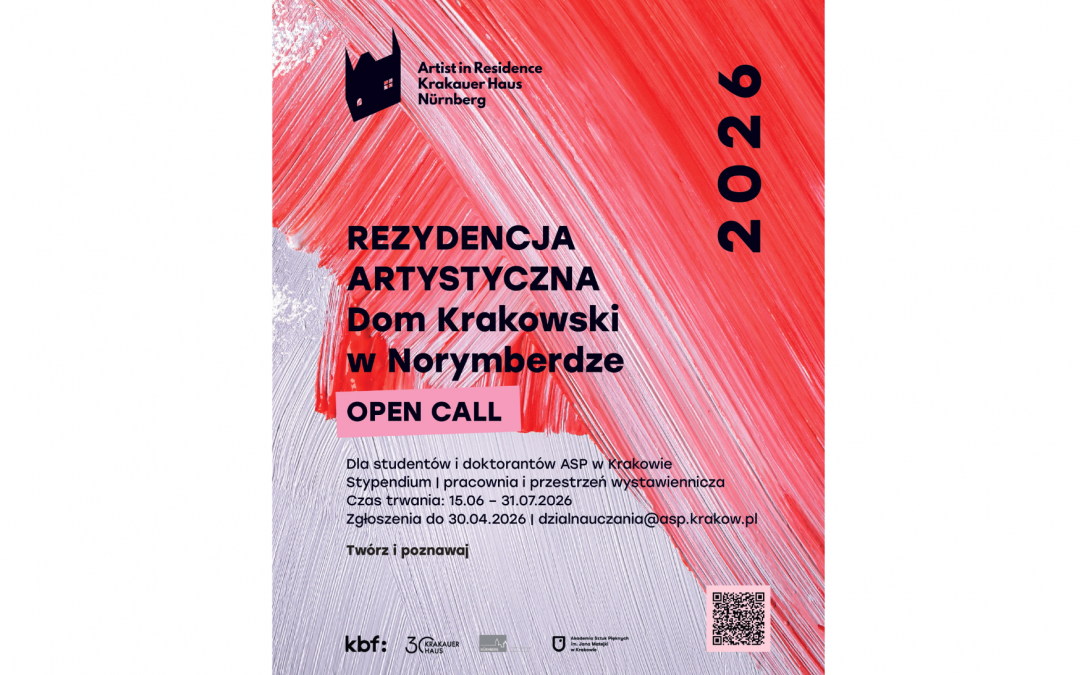 Ruszył nabór do rezydencji artystycznej w Domu Krakowskim w Norymberdze
