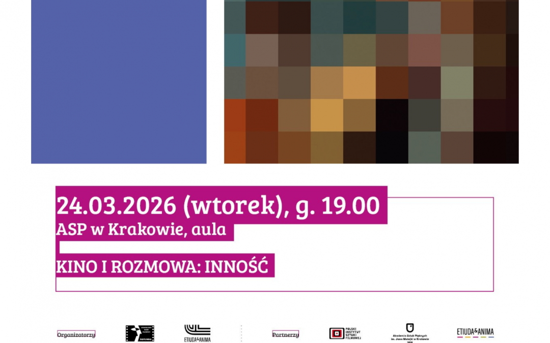 Plakat spotkania Kino i rozmowa: inność.