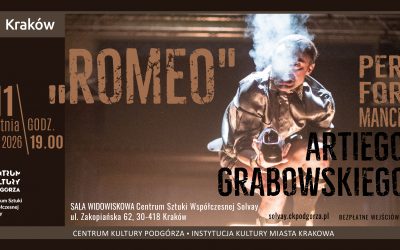 Performance „Romeo” Artiego Grabowskiego w CSW Solvay