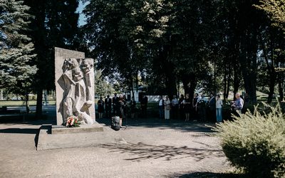 Uroczystości upamiętniające 84. rocznicę utworzenia podobozu KL Auschwitz – Jawischowitz